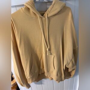 American Eagle Outfitters Mustard Yellow Hoodie